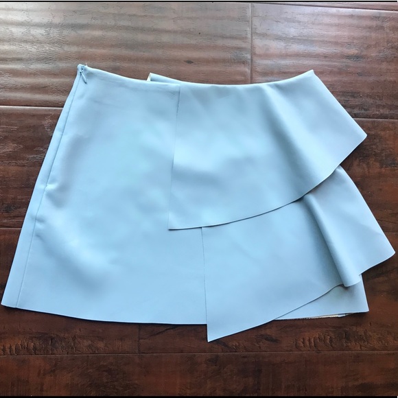 Zara Baby Blue Skirt - Picture 2 of 3